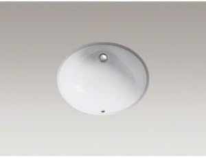 Oval Undercounter Bathroom Sink