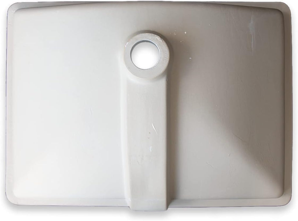22 Inch Rectangular Undermount Bathroom Sink