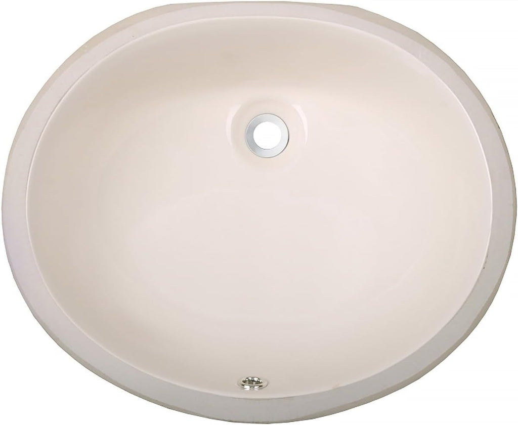 17 Inch Oval Undermount Bathroom Sink