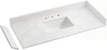48‑Inch Fine Gold Vein Quartz Vanity Top