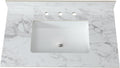 37 Inch Undermount Sink Bathroom Vanity Top