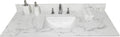 43 Inch Undermount Sink Marble Vanity Top