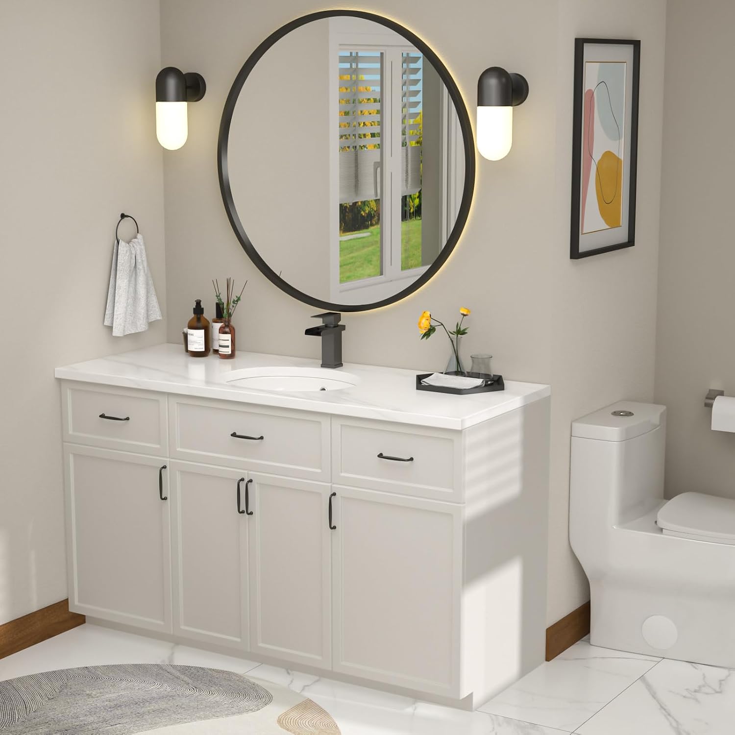 20 X 16 Inch Oval Undermount Ceramic Bathroom Sink