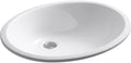 Oval Undercounter Bathroom Sink
