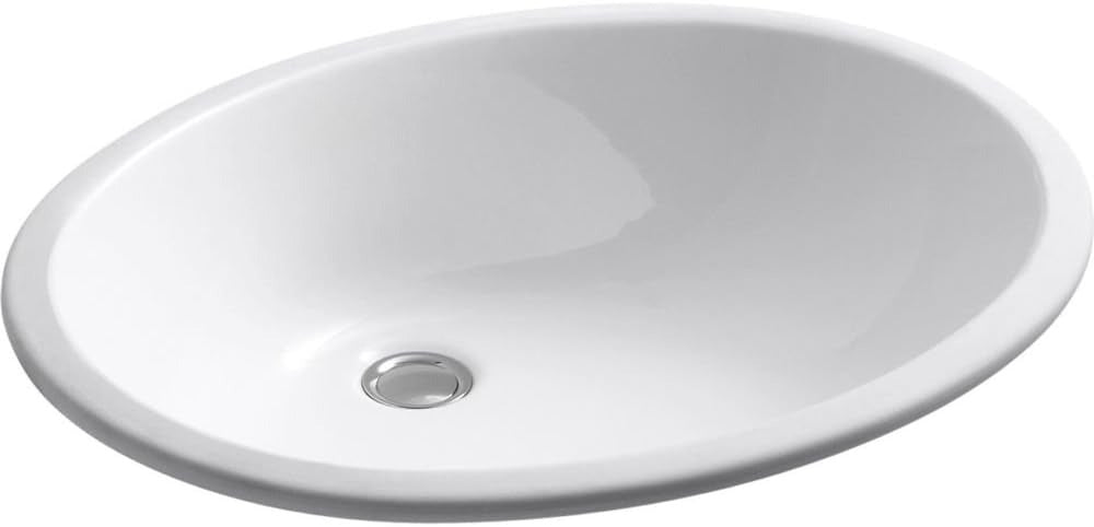 Oval Undercounter Bathroom Sink